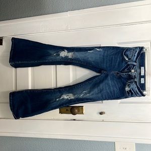 Kancan Mid rise flare jeans size 12 girls